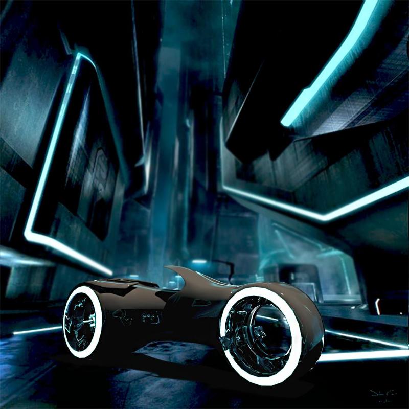 Hard Surface Modeling | Bike Art of Tron