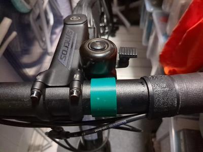 Bike bell adapter mount