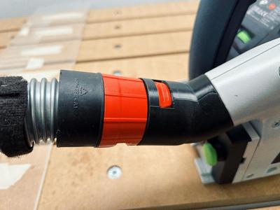 FESTOOL TS 55 FEBQ non swivel dust port adapter to bosch