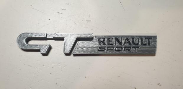 Znak Renault GT sport