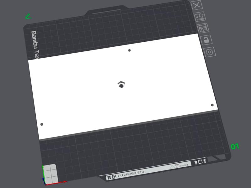 Epson CO-W01 projector tripod mount plate