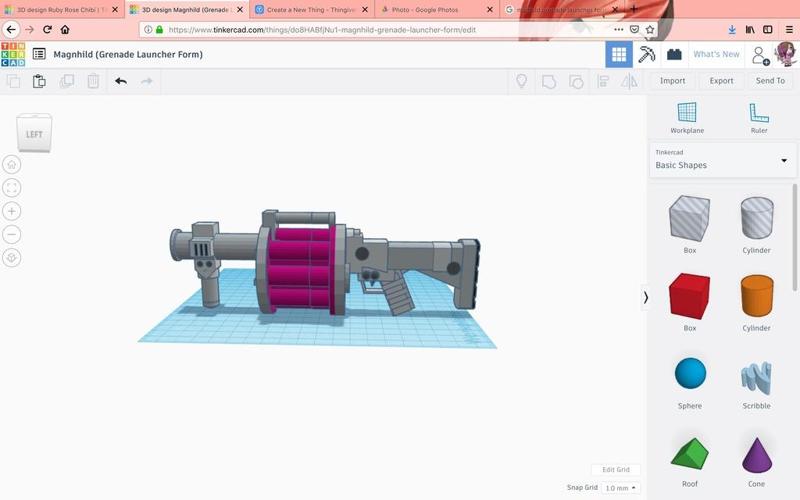 Magnhild Grenade Launcher Form