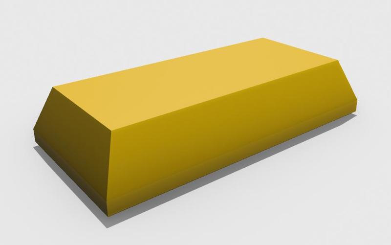 lego gold bar
