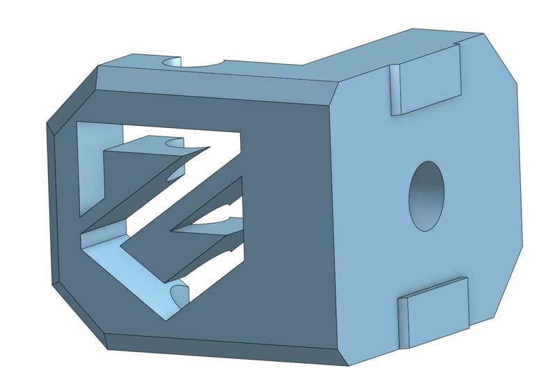 ZeroG Chamber Thermistor Mount 2020 Extrusion