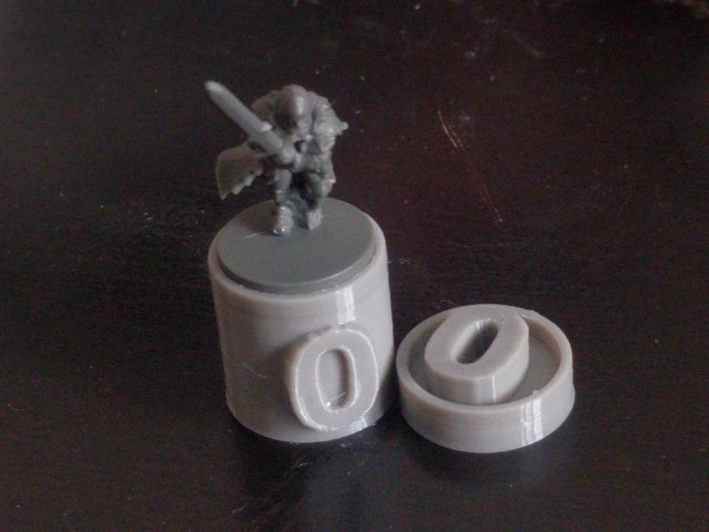 Time of Legends: Joan of Arc. Numberer plinth for heroes