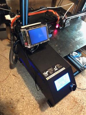 Octoprint Raspberry Pi stand for CR10 series controller box