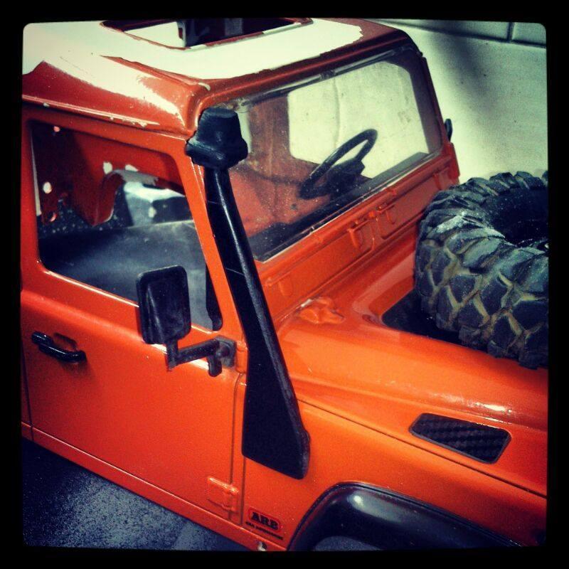 1/10 Safari Snorkel D90