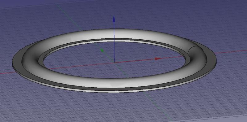 Experimental 8" speaker surround