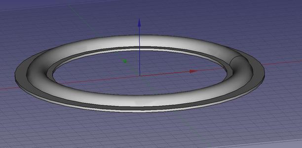 Experimental 8" speaker surround