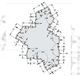 243 Vorsicht: Spielende Zahlen Parkett Nr 43 Spectre