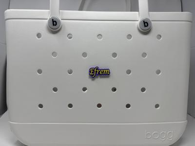 Bogg Bag Name Charm (Efrem)