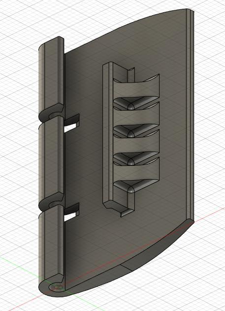 Klickverschluss - Verschlussclip für Kistenberg Werkzeug-Organizer NOR (eventuell auch Prosperplast)