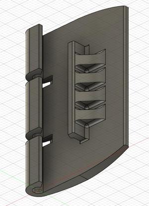 Klickverschluss - Verschlussclip für Kistenberg Werkzeug-Organizer NOR (eventuell auch Prosperplast)