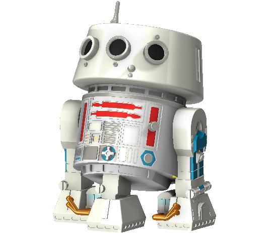 R5-D4 Funko Pop - 3 legged version