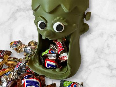 Frankenstein Candy Bowl catch all