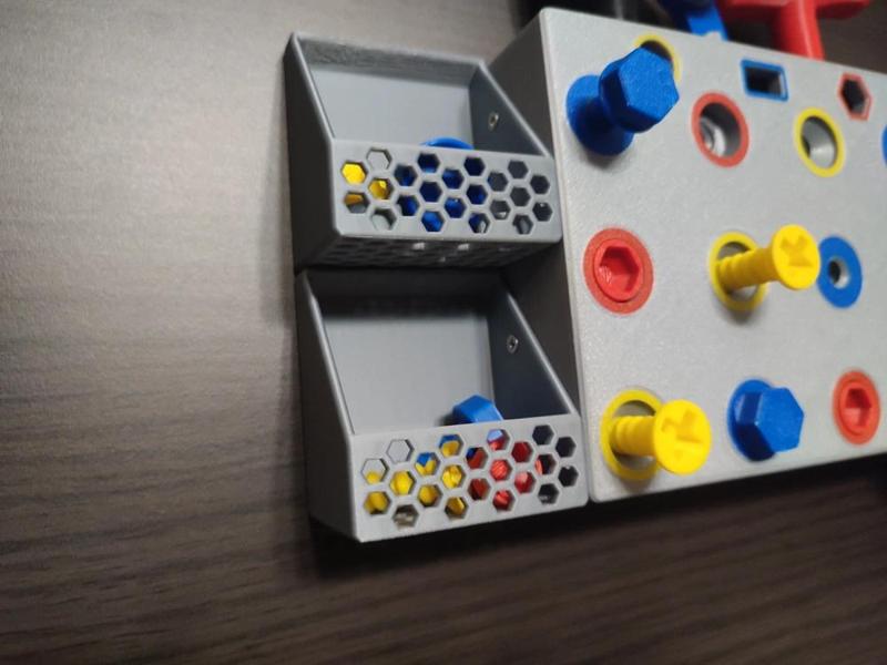 Kids Workspace - Side Compartments