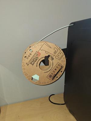 qidi q1 pro rev2 & rev 3 spool holder with ptfe