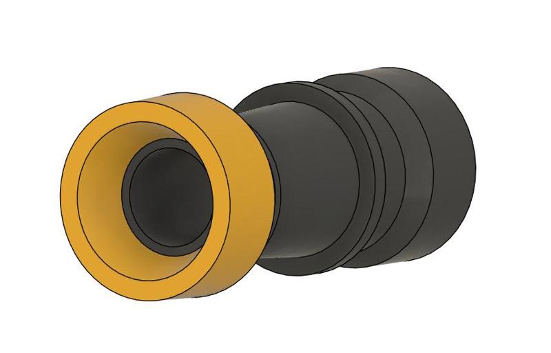 Dewalt DCC018N 30mm blower adapter