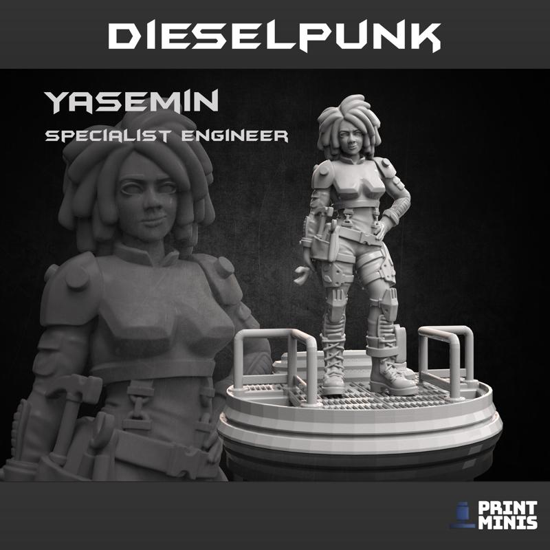 Yasemin - January Dieselpunk Collection
