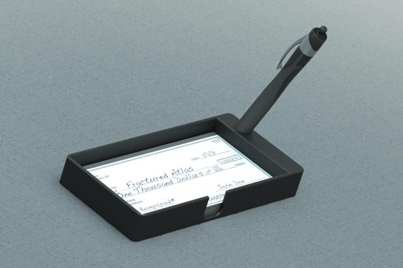 Checkbook & Pen Holder