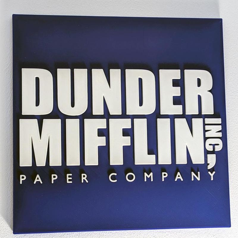The Office - Dunder Mifflin - Sign