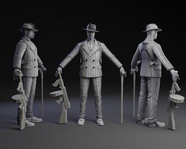 1920's Gangster Deadpool