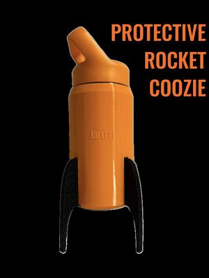 "Bottle Rocket" Protective Koozie sleeve for kids' water bottles (Parametric)