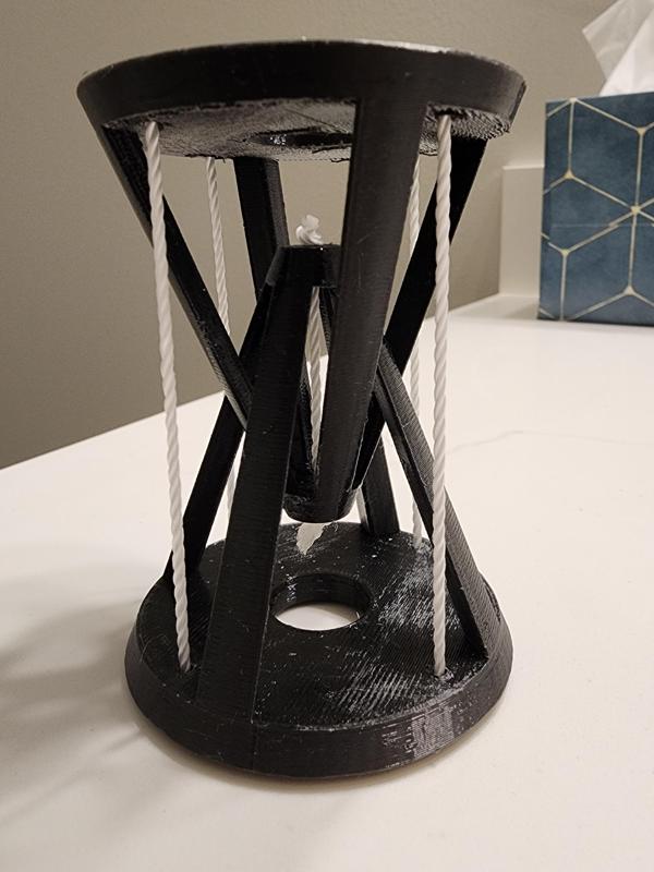 Tensegrity Hour Glass