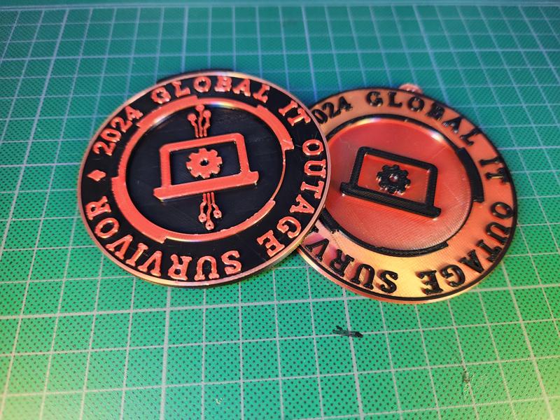 Global IT Outage 2024 Survivor Medal