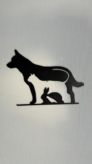 Dog-Cat-Rabbit-Bird Wall Art
