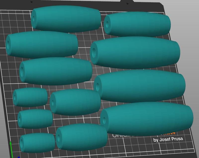 Zylindrischer Griff Knopf ballig metrisches Gewinde; Cylindrical handle knob convex spherical metric thread