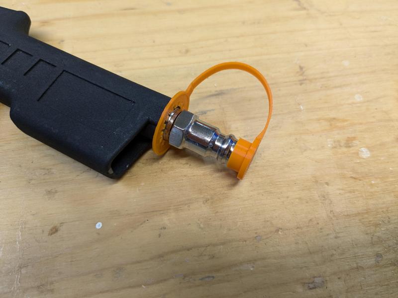 Euro-Style Pneumatic Tool Dust Cap (PETG)