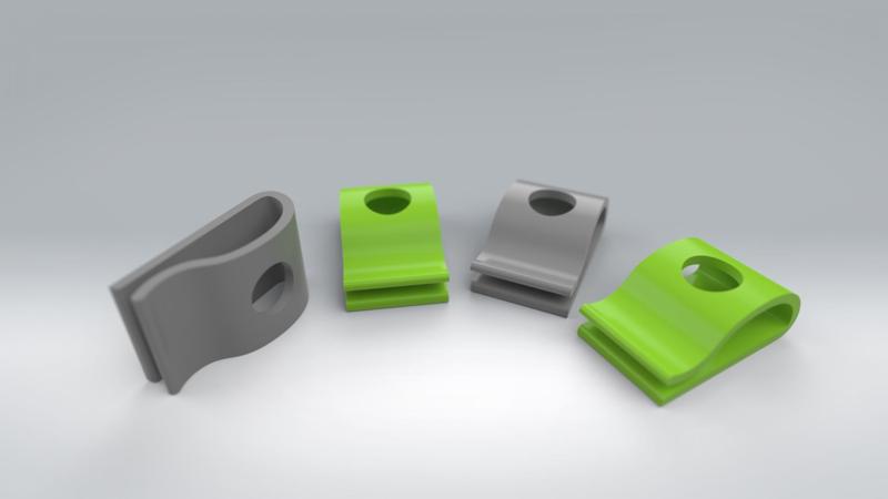 Cable / Wire Clip (Easy To Print)
