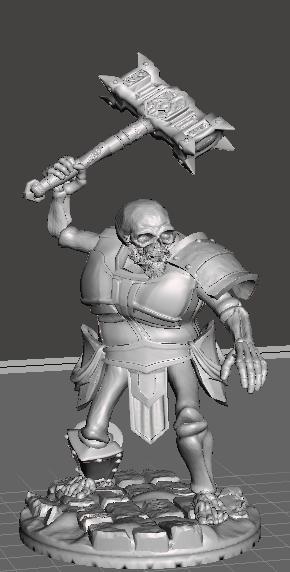 Dwarf Skeleton 3