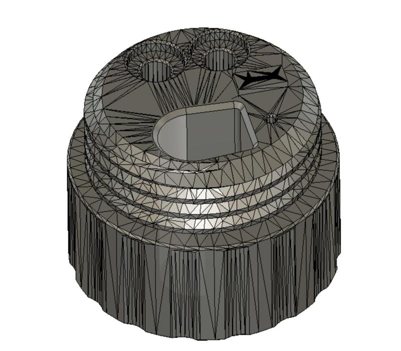 TS101 Case w/ 2 Tips + Allen Key + 2 Screws