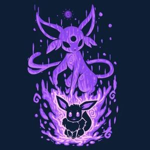 Eevee/Espeon Evolution Hueforge Art
