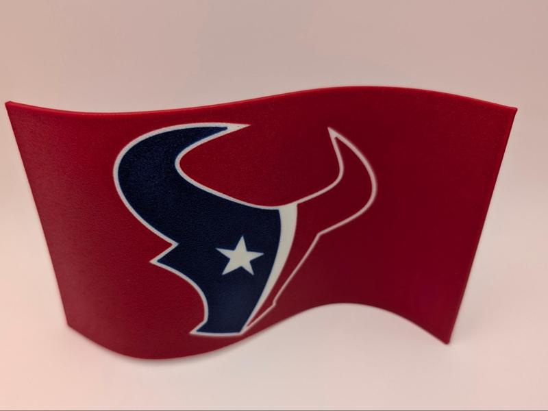 Texans Flag red