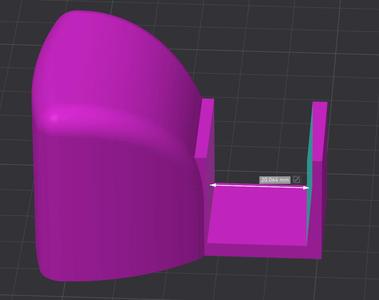 LG Magic Remote holder - remix 20mm