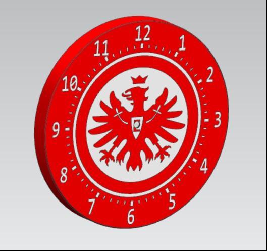 Eintracht Frankfurt Wall Clock