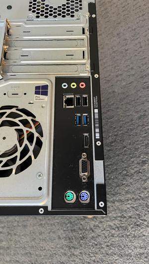 Gigabyte H110M-H motherboard ATX I/O Shield