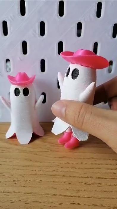 cowboy ghost print in place