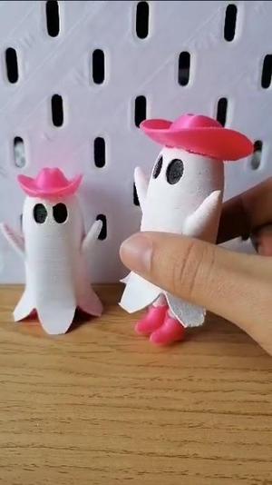 cowboy ghost print in place