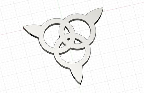 Celtic Trinity Wall-Art Model