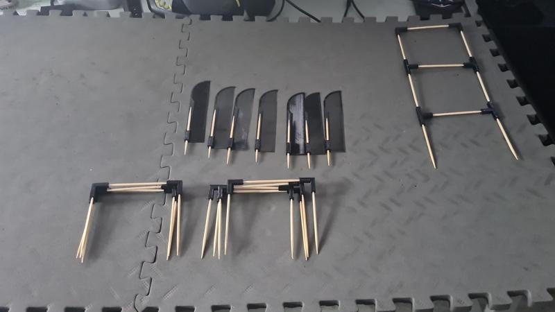 Toothpick Miniature FPV Drone Race Track