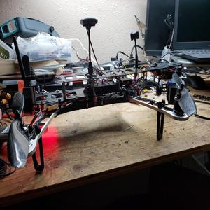 QAV 500 Tall Landing Gear for gimbal