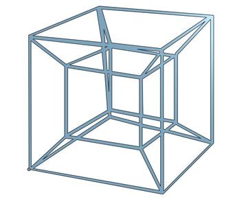 4th dimensional cube