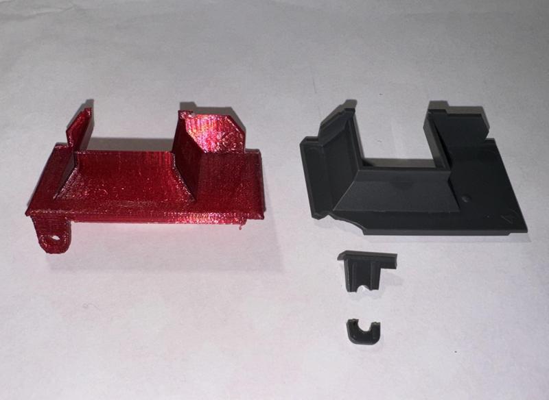 Air duct separator for Artillery Sidewinder X4 Pro SW-X4