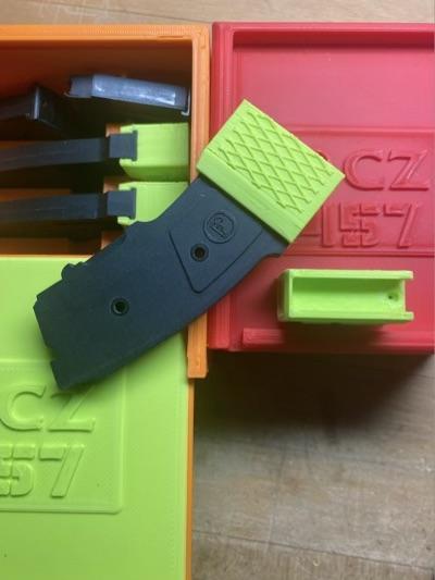 CZ455 452 512 Magazine Baseplate