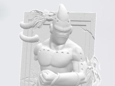 Majin Buu Standee