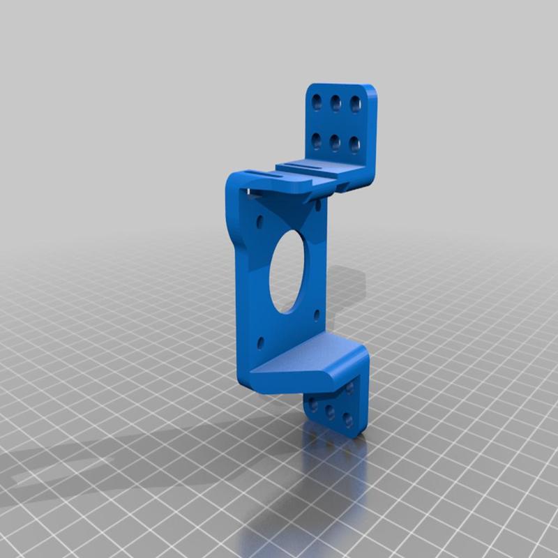 Stepper motor holder bracket with endstop slot